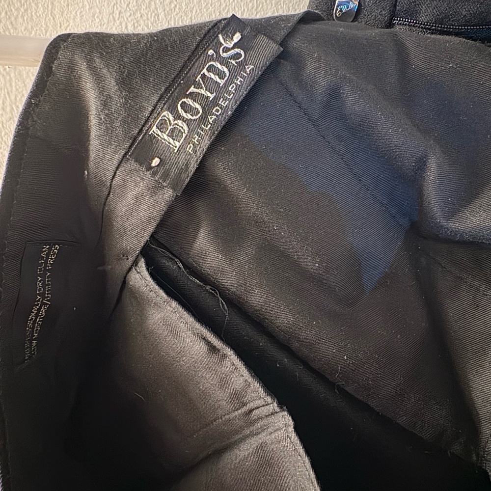 Men's Elegant Black Dress Pants